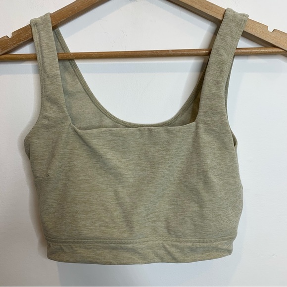 Abercrombie & Fitch Tops - Abercrombie & Fitch Square Neck Cropped Tank Beige